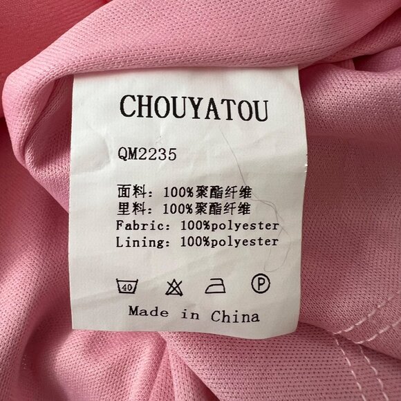 Pink Pleated Mini Skirt Skort 2 4 Women Built in Shorts Tennis Side Zip Preppy - Picture 6 of 6